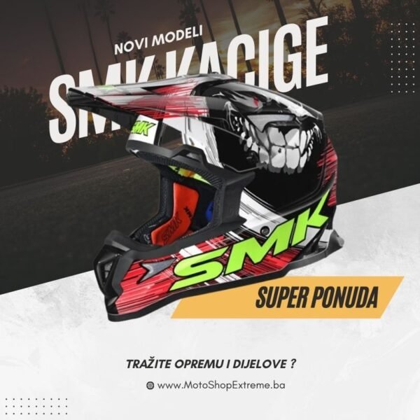 SMK ALLTERRA SMILEY Kaciga - OFF ROAD
