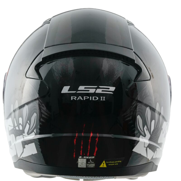 LS2 RAPID II – CLAW Full-Face Kaciga za Motor - Image 2