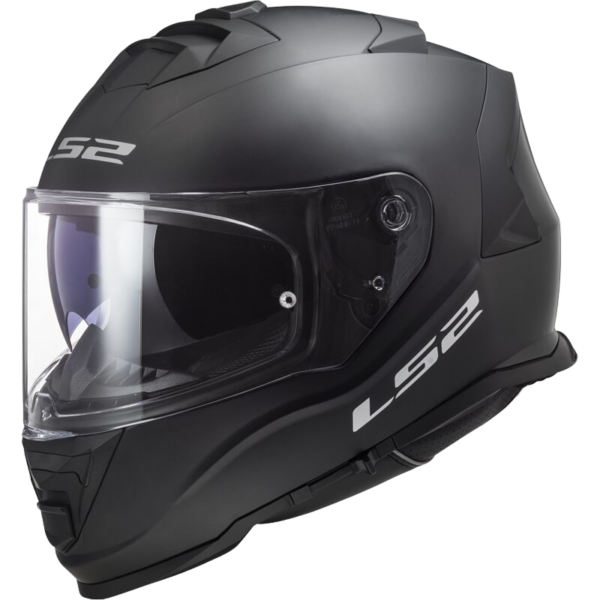 LS2 STORM – SOLID BLACK Full-Face Kaciga za Motor