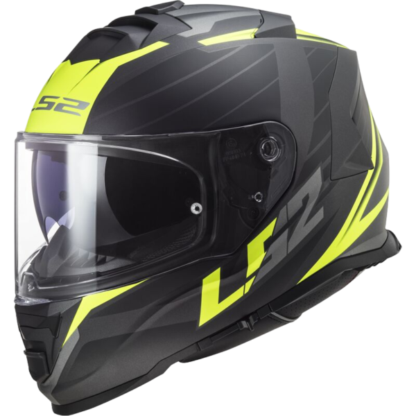 LS2 STORM – NERVE YELLOW Full-Face Kaciga za Motor