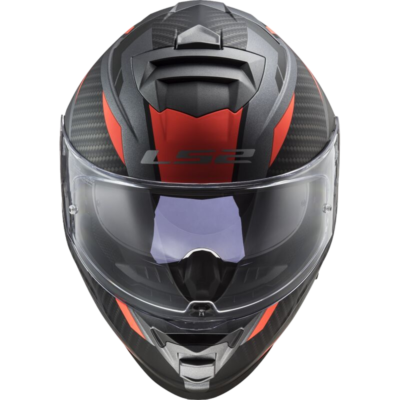 LS2 STORM – RACER ORANGE Full-Face Kaciga za Motor
