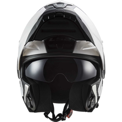 LS2 SCOPE – SOLID WHITE  Flip-Up Kaciga za Motor