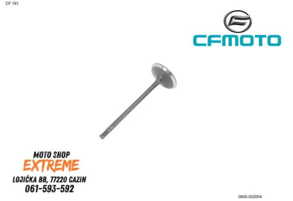 Ventil usisni CFMOTO 400 550 850 1000
