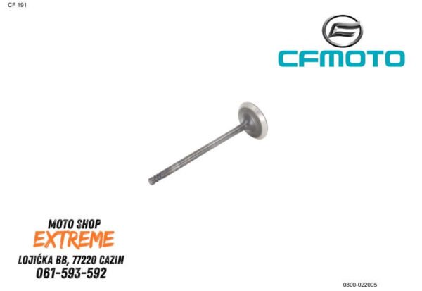 Ventil ispušni CFMOTO 400 550 850 1000