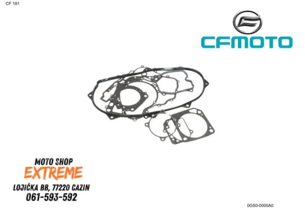 Set dihtunga brtvi motora CFMOTO 400 450 550