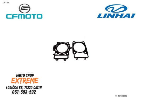 Dihtung cilindra glave za CFMOTO CF MOTO LINHAI 500/600